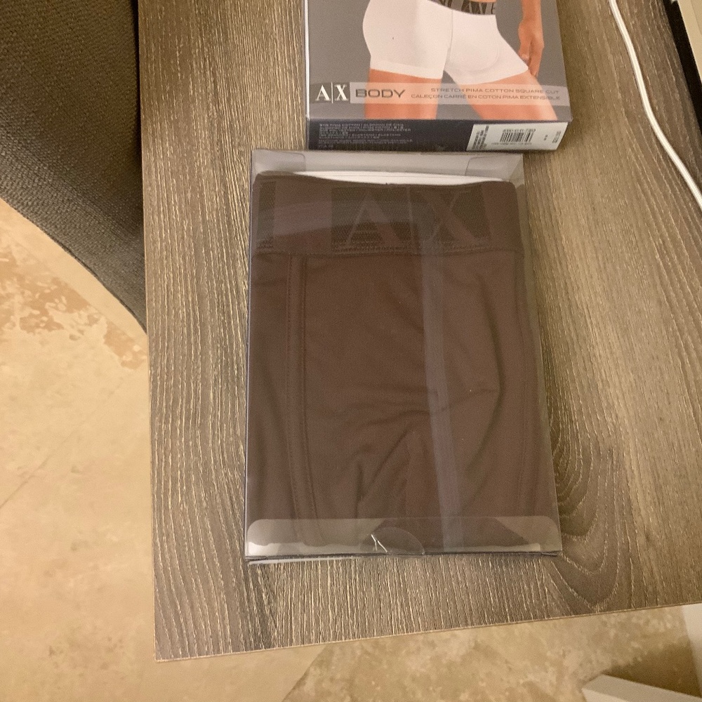 Armani underware mens Trunk medium burgundy